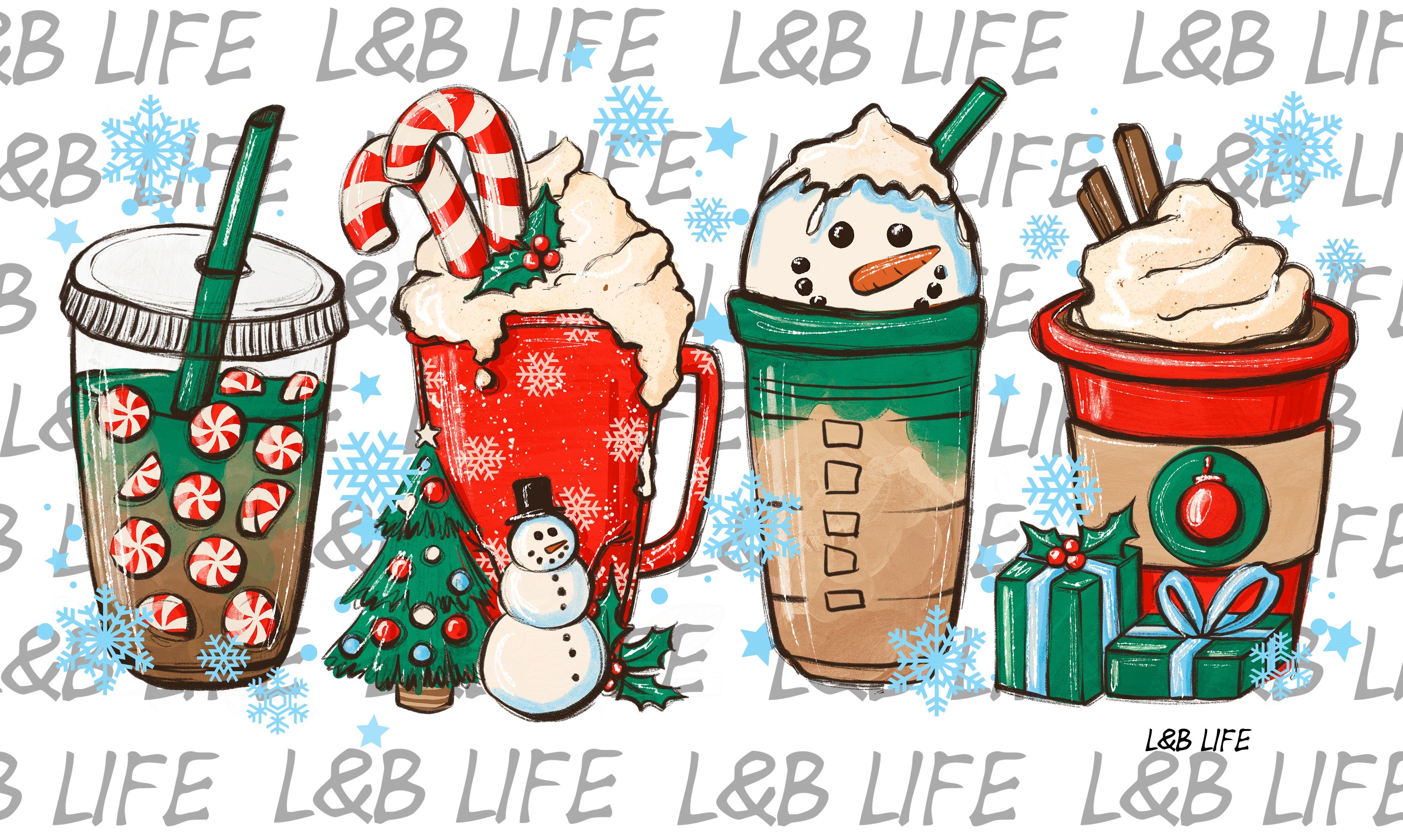 VALENTINES DAY CUPS - Lucky and Blessed Life LLC / L&B Life