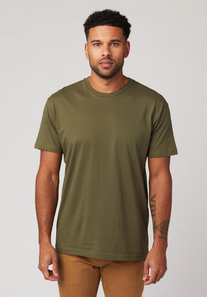 CH BLANK TEE- OLIVE