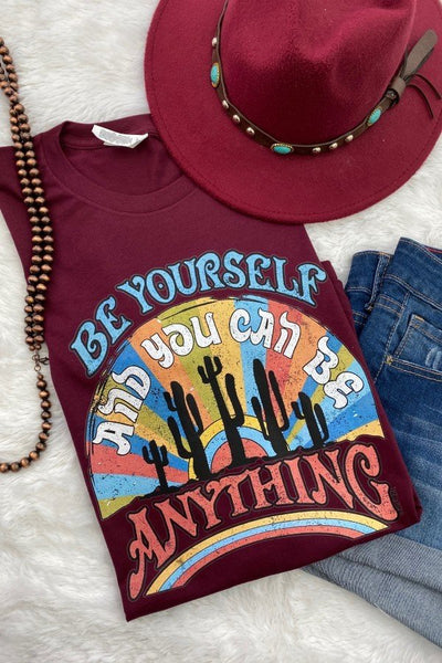 BC BE YOURSELF- MAROON