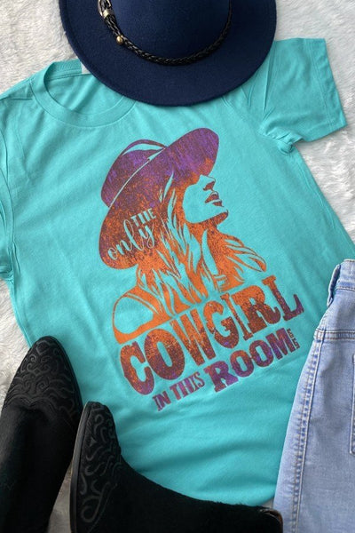 BC COWGIRL ROOM- TURQUOISE