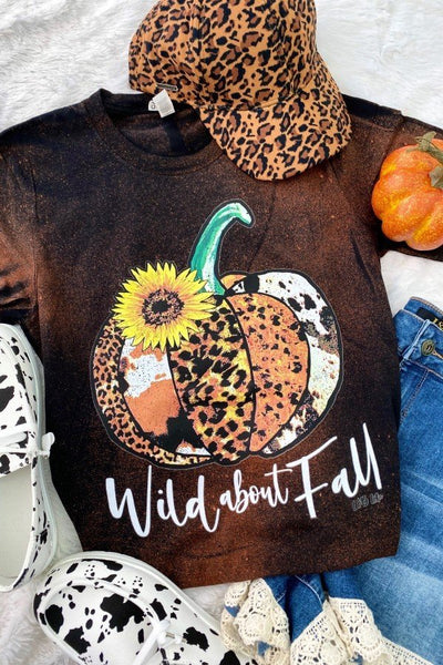 BC WILD ABOUT FALL- BLEACHED BLACK