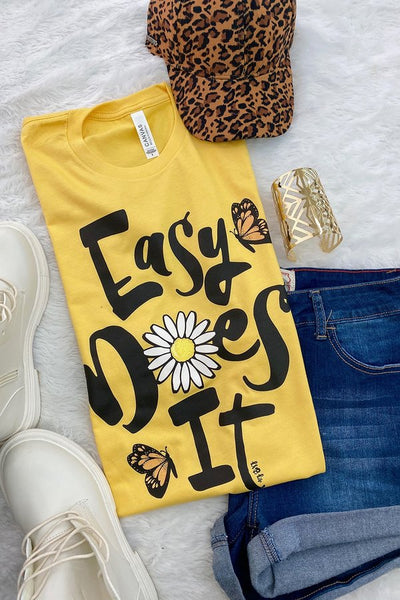 BC EASY DOES IT- YELLOW