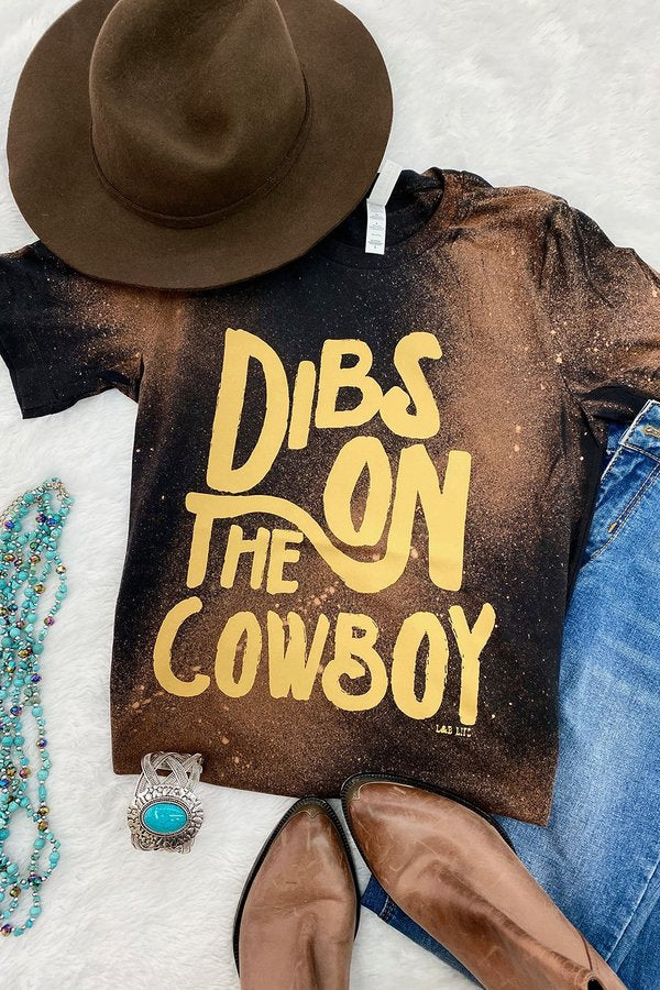 BC DIBS ON THE COWBOY- BLEACHED BLACK