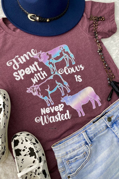 BC TIME SPEND WITH COWS- HEATHER MAROON