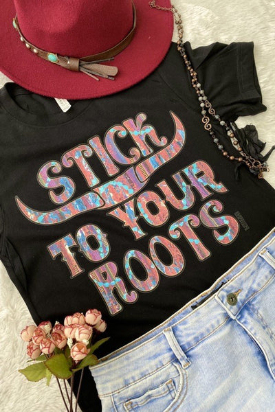 BC STICK TO YOUR ROOTS - BLACK