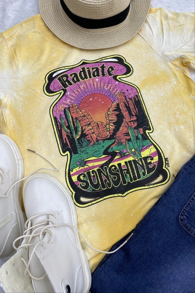 BC BL RADIATE - BLEACHED YELLOW