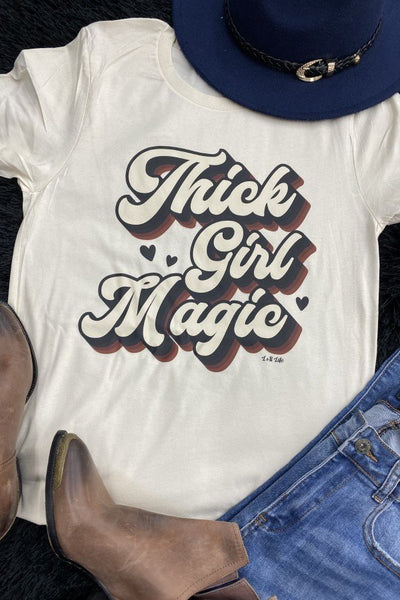 BC DTF THICK GIRL MAGIC - CREAM