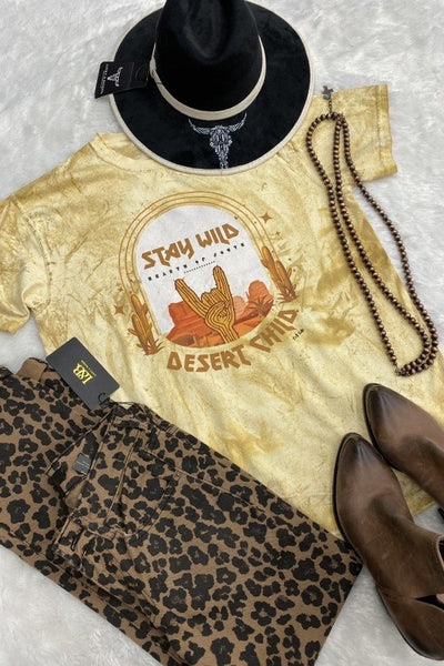 CC STAY WILD - BLEACHED MUSTARD PRE-ORDER 4/28/23