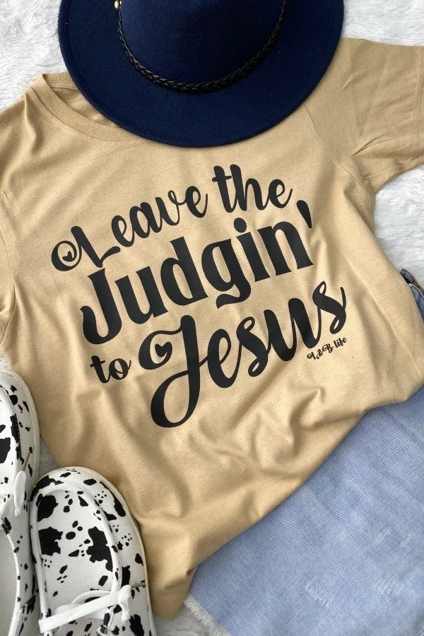 CH LEAVE THE JUDGIN TO JESUS- MUSTARD