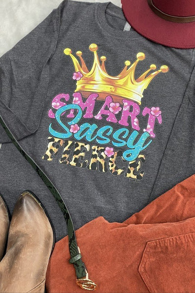 CH LS SMART SASSY- CHARCOAL