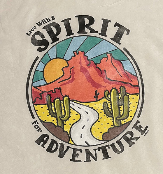 LIVE WITH A SPIRIT OF ADVENTURE