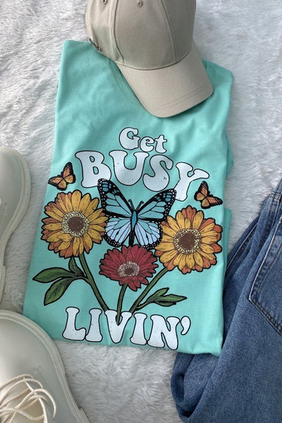 CH GET BUSY LIVIN- MINT