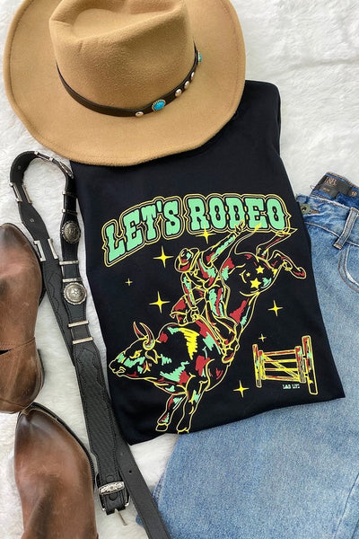 BC LETS RODEO- BLACK