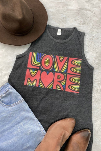 LBL LOVE MORE- CHARCOAL