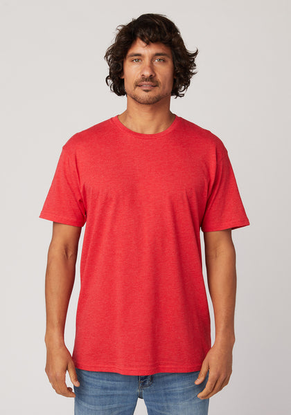CH BLANK TEE- HEATHER RED