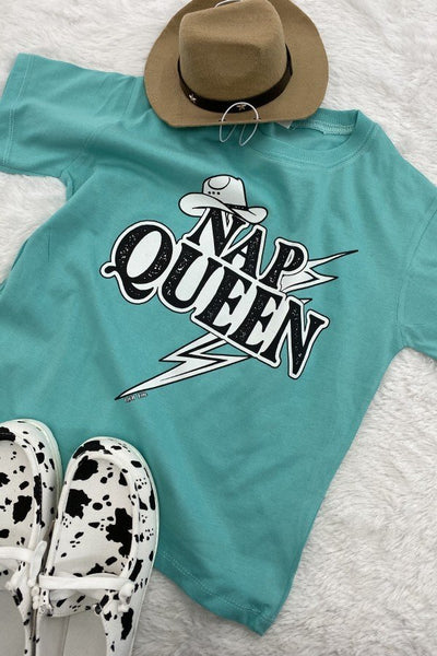 LUCKY NAP QUEEN- TURQUOISE