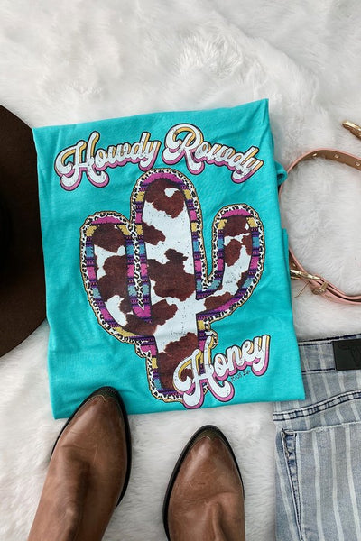 BC HOWDY ROWDY- TURQUOISE