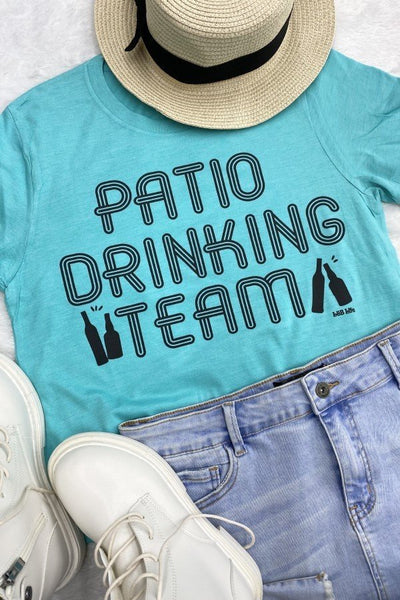 BC PATIO DRINKING - TURQUOISE