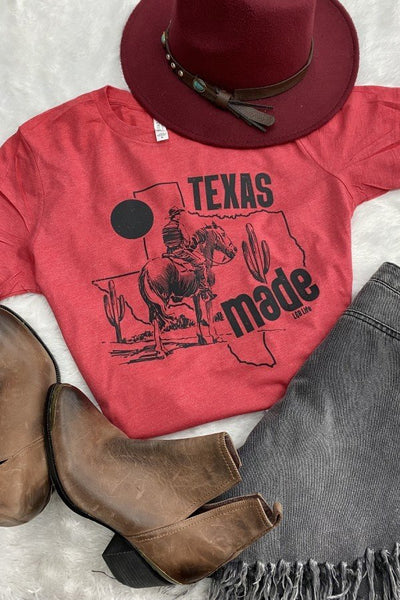 BC TEXAS MADE - HEATHER RED