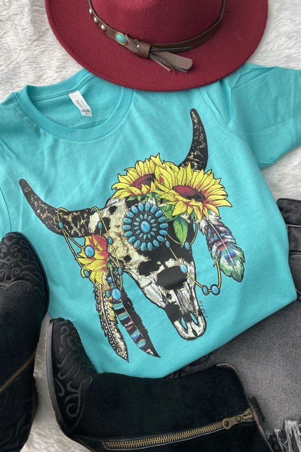 BC TRIBAL STEER - TURQUOISE