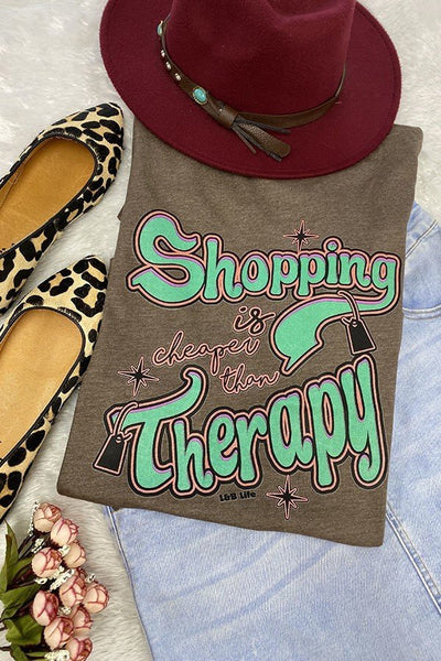 BC SHOPPING IS MY THERAPY - HEATHER BROWN