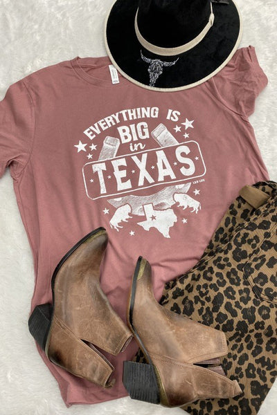 BC EVERYTHING IS BIG IN TEXAS - MAUVE