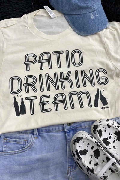 BC PATIO DRINKING - CREAM