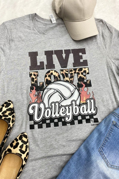 BC LIVE LOVE VOLLEY- GREY