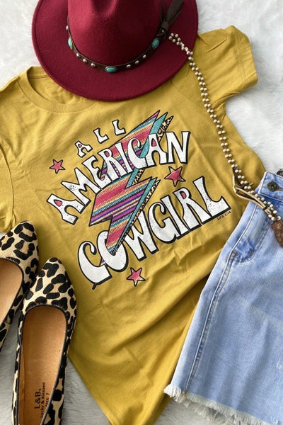 BC ALL AMERICAN COWGIRL- MUSTARD