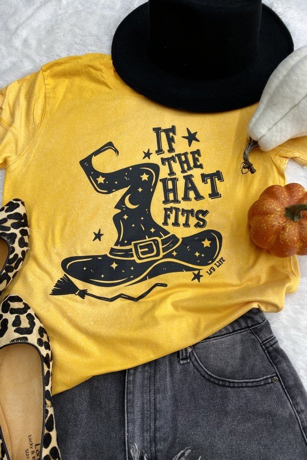 BC BL IF THE HAT FITS - BLEACHED YELLOW