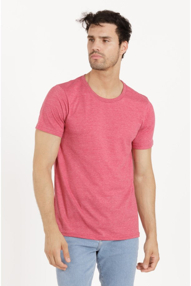 LBL 3142 SUBLIMATION TEE- ROSE RED
