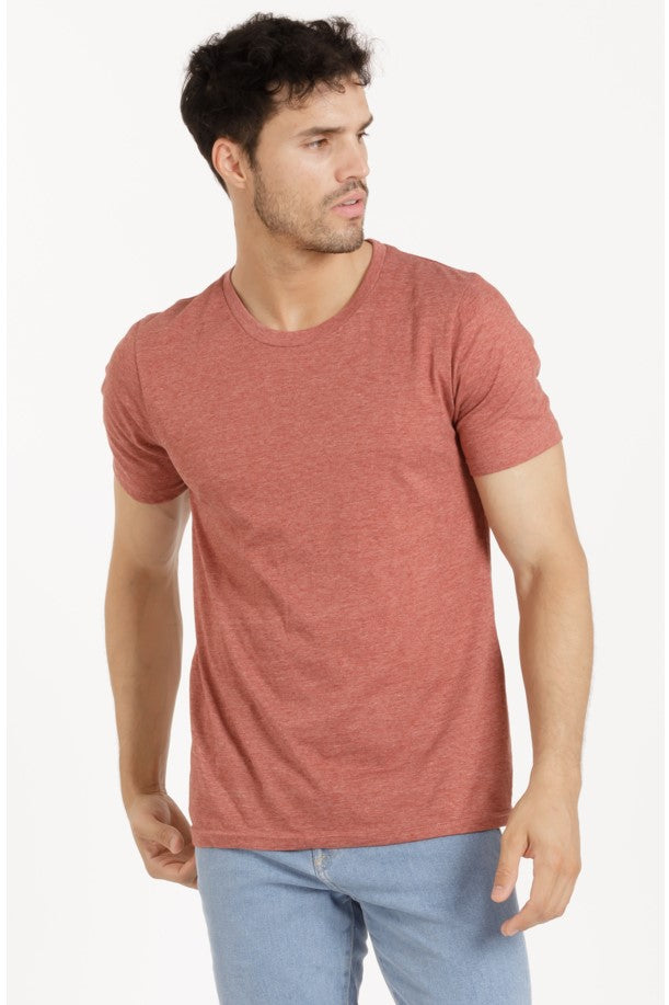 LBL 3142 SUBLIMATION TEE- RUST RED
