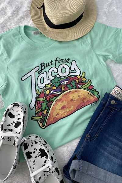 BC BUT FIRST TACOS- MINT